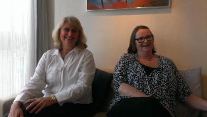 Captain's Gala and Rotterdam with Joani, Barbara and Mary
